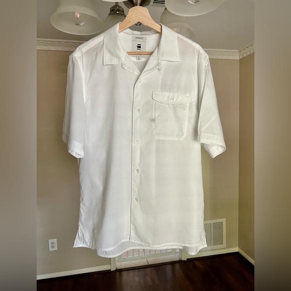 G-star RAW WHITE SHIRT - Picture 2 of 2